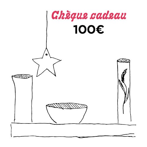 Chèque cadeau 100€